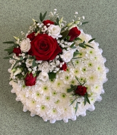 BASED POSY RED AND WHITE